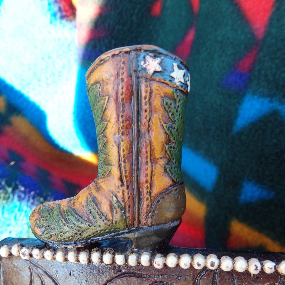 Western Boot Picture Frame - Picture 4 of 8